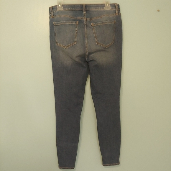 Torrid Premium Sky High Skinny Distressed Jeans Size 12R - Picture 7 of 14